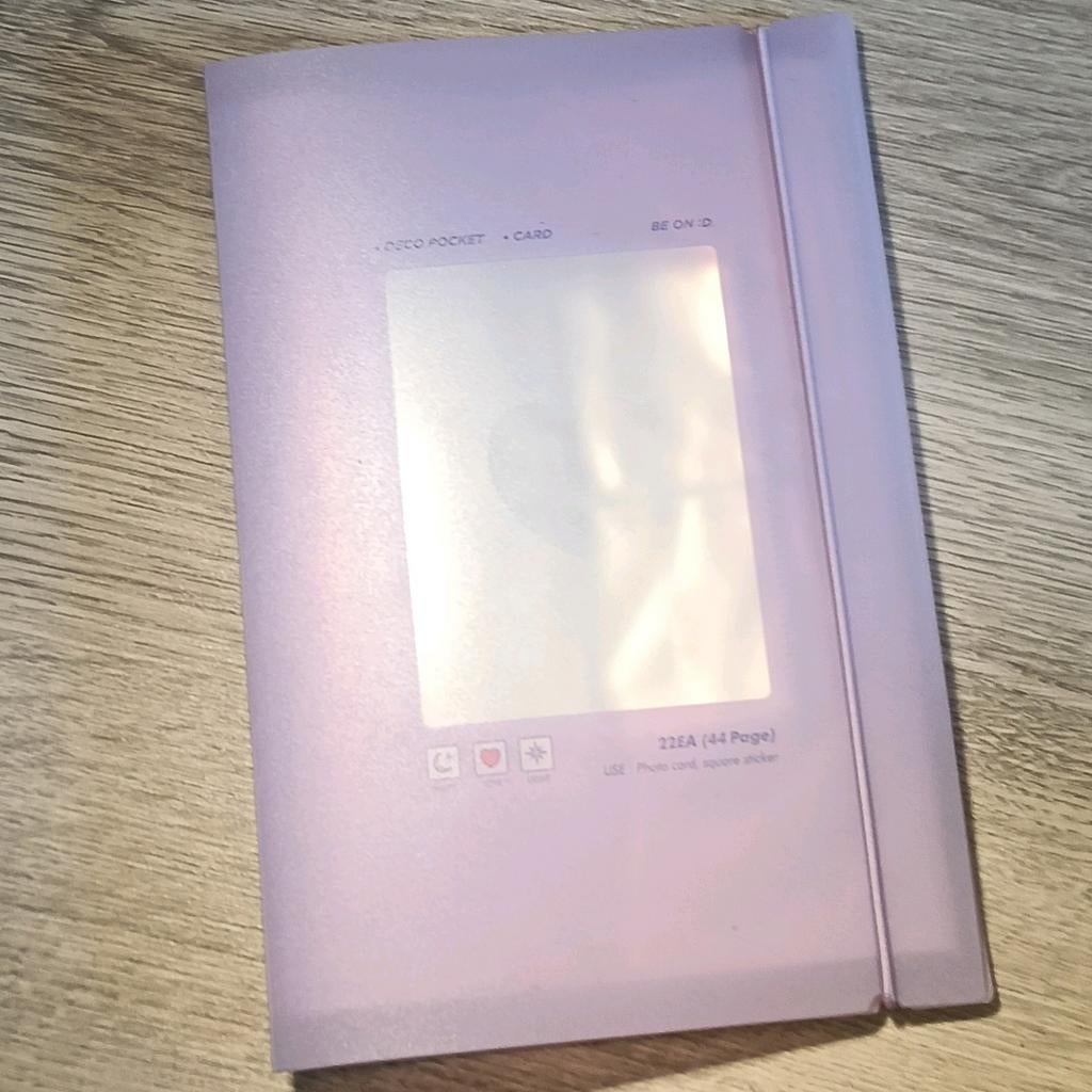 Kpop binder paars a5, Verzamelen, Muziek, Artiesten en Beroemdheden, Ophalen of Verzenden, Zo goed als nieuw