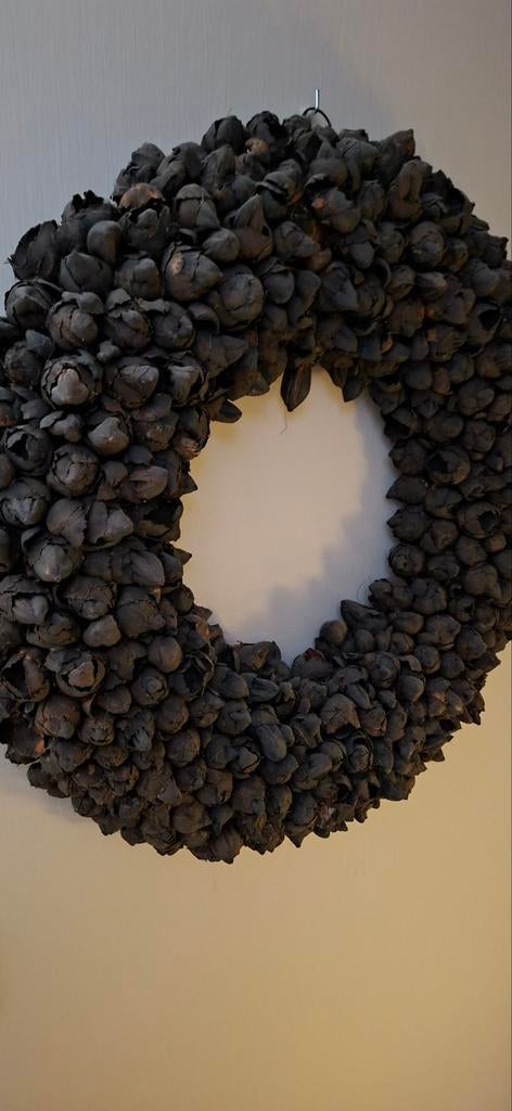 Krans, black, Ophalen of Verzenden