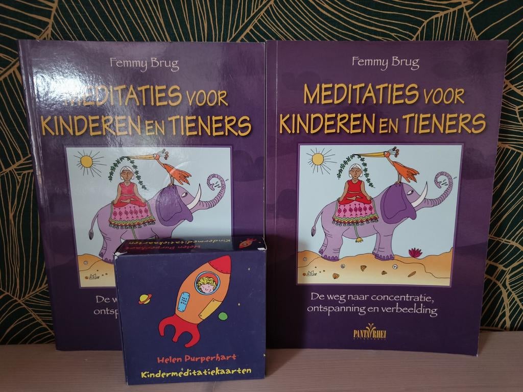 Meditaties voor Kinderen en Kindermeditatiekaarten, Ophalen of Verzenden, Gelezen, Overige onderwerpen, Femmy Brug, Helen Purperhart