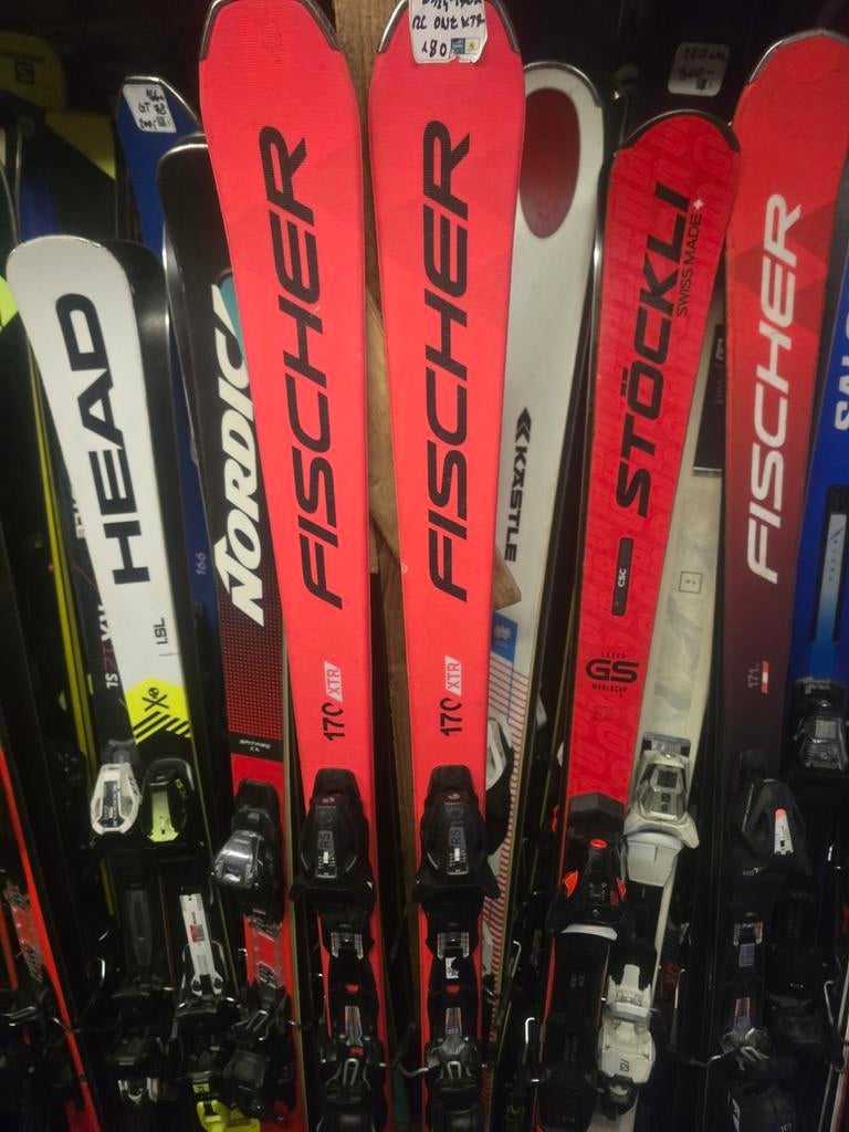 170cm FISCHER RC/ ONE XTR ALL MOUNTAIN, Sport en Fitness, Skiën en Langlaufen, 160 tot 180 cm, Fischer, Ophalen of Verzenden, Zo goed als nieuw
