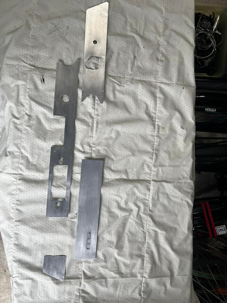 Porsche 911 aluminium dashboard trim gebruikt, Ophalen of Verzenden, Porsche