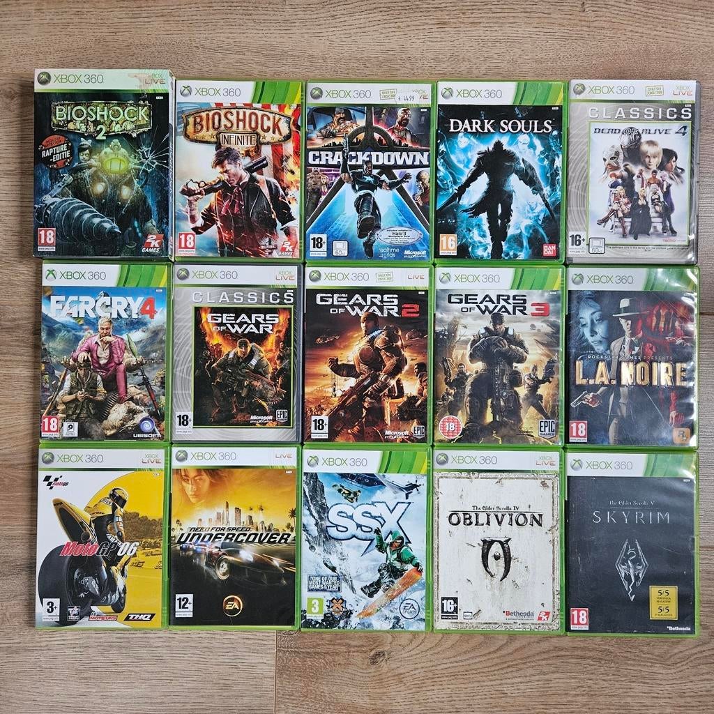 Xbox 360 Games | o.a. BioShock, Dark Souls, Gears of War, Spelcomputers en Games, Games | Xbox 360, Ophalen of Verzenden