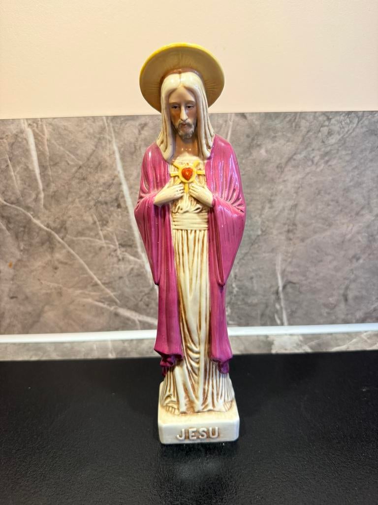 Heilig Hart beeld Jezus (Jesu), Antiek en Kunst, Antiek | Religie, Ophalen of Verzenden