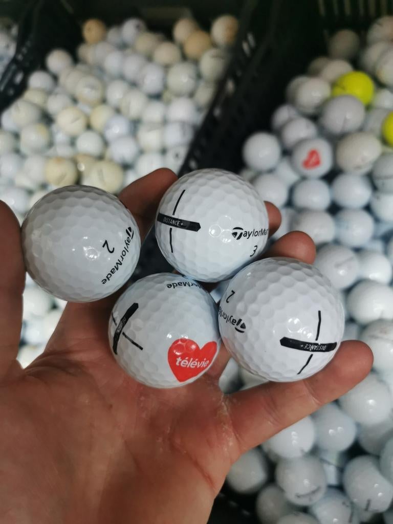 Taylormade distance golfballen AAAA kwaliteit 50 stuks, Ophalen of Verzenden