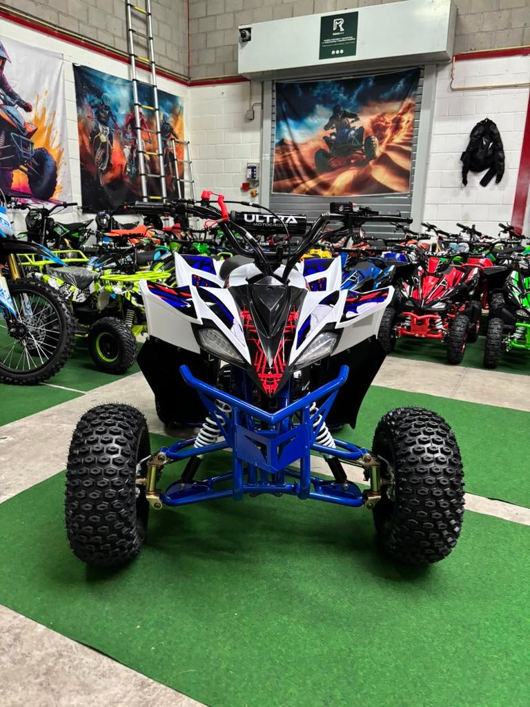 ‼️Nieuw‼️ Raptor ATV Quad 125cc 60km/h 7/8 inch KEY/E-Start!, Motoren, Dr.Nolenslaan 157E 6136GM Sittard, 125 cc, Info@roadmax.nl