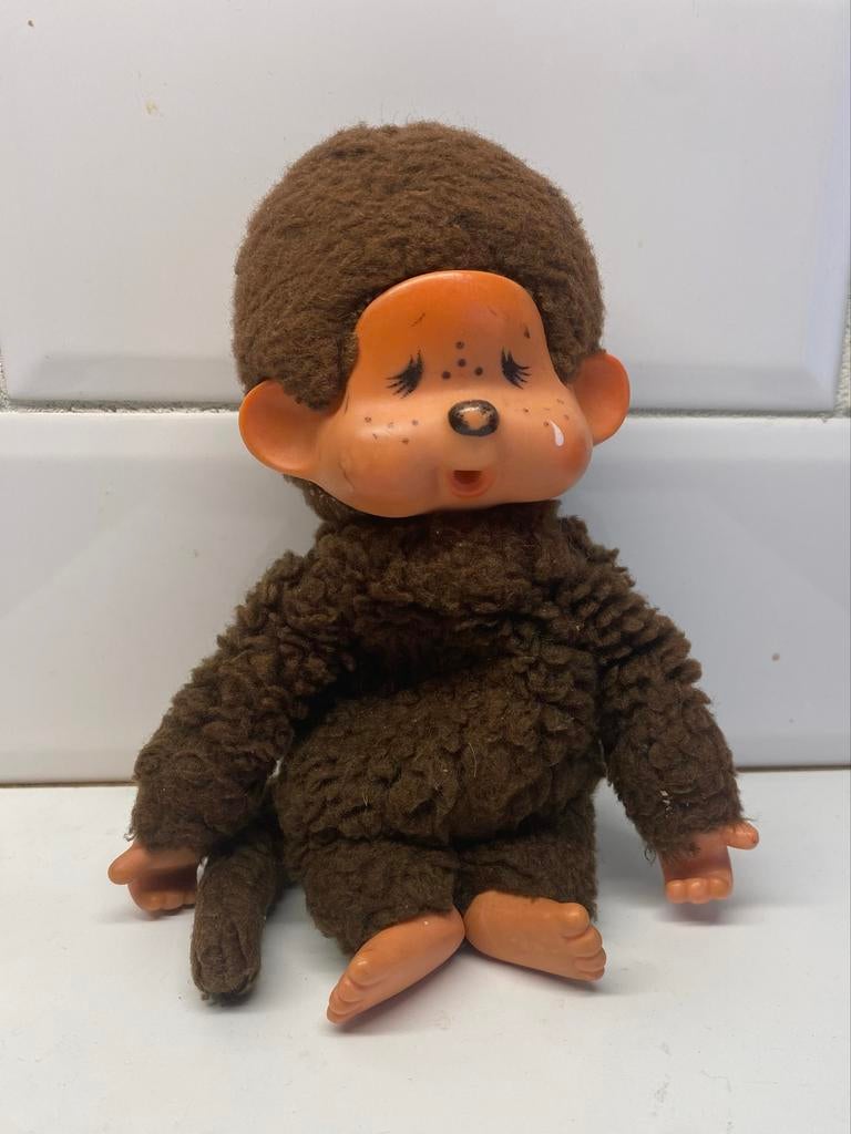 Vintage Speelgoed Aapje Monchhichi, Ophalen of Verzenden
