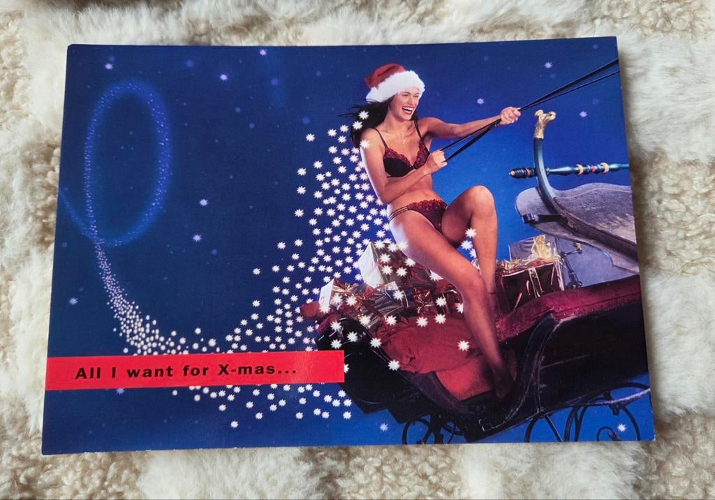 Sexy vrouw in lingerie van Triumph, Verzenden, 1980 tot heden, Ongelopen, Overige thema's