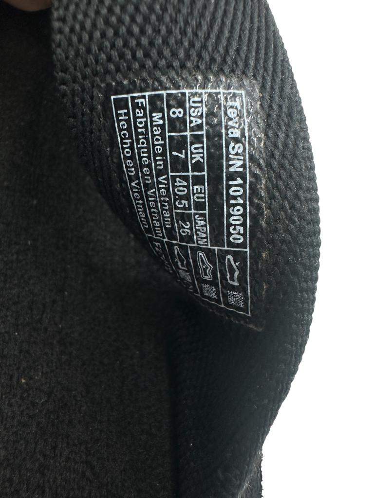 Teva slippers 40,5, Zwart, Nieuw, Ophalen of Verzenden