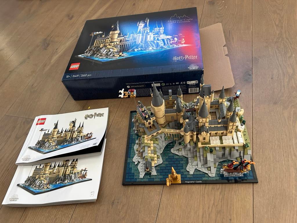 Harry Potter kasteel 76419, Ophalen, Zo goed als nieuw