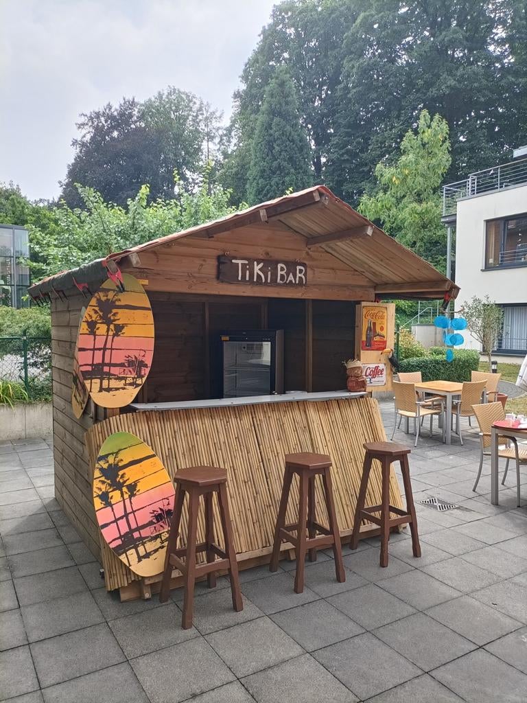 Buiten bar, bruin cafe, verkoop, kassa,kerst, huisje, huren,, Ophalen of Verzenden