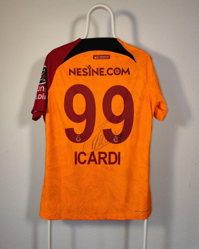 Galatasaray İcardi Matchworn (fenerbahce), Verzamelen, Ophalen of Verzenden, Zo goed als nieuw, Shirt