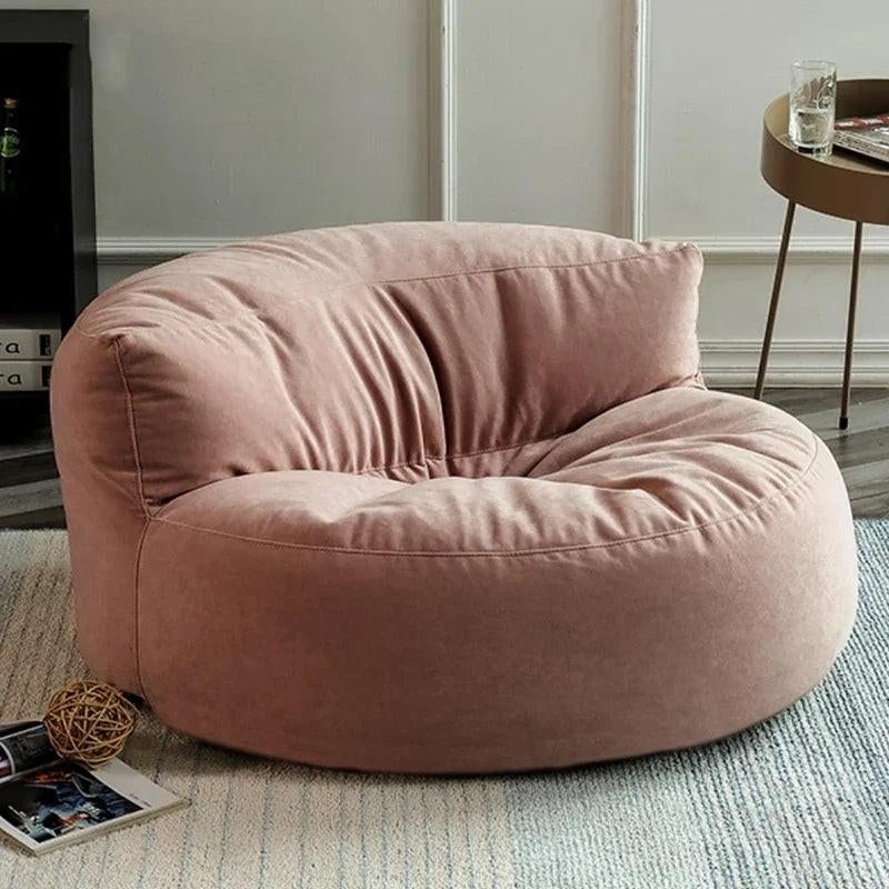 Fluwelen poef Fauteuil 1 zits bank sofa bankstel, Ophalen of Verzenden, Nieuw