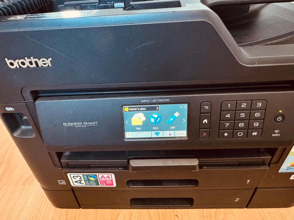 Brother MFC-J5730DW – Professionele All-in-One Printer, Computers en Software, Printers, Zo goed als nieuw, All-in-one, Faxen