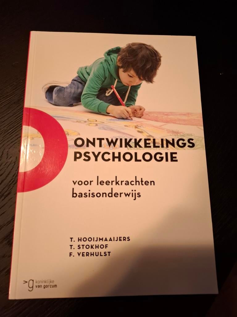 Ontwikkelingspsychologie voor leerkrachten basisonderwijs, Boeken, Studieboeken en Cursussen, Ophalen of Verzenden, Zo goed als nieuw