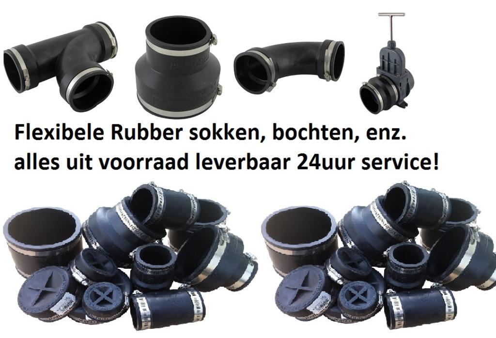 Foto 4 van Verlijmbare PVC slang, PVC koppelingen, flexibele koppeling