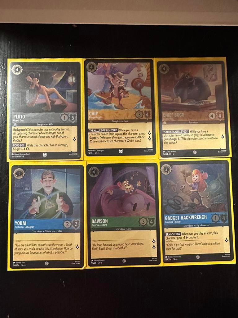 Lorcana Foils c6 Azurite Sea, Ophalen, Nieuw, Meerdere kaarten, Foil