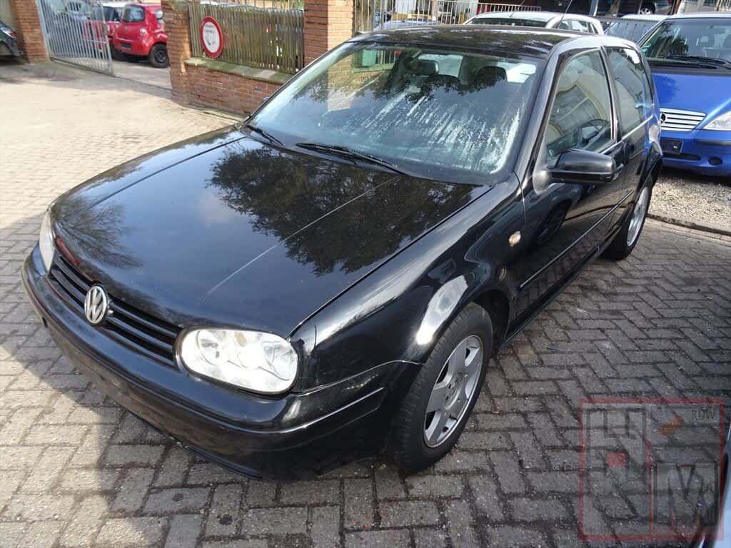 VW Volkswagen Golf 4 Zwart 1.6 3-Deurs Sloop alle onderdelen, Auto-onderdelen, Overige Auto-onderdelen, Gebruikt, Ophalen