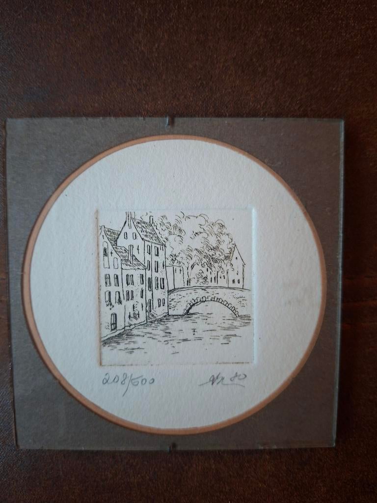 Ets van brug uit brugge, Ophalen of Verzenden