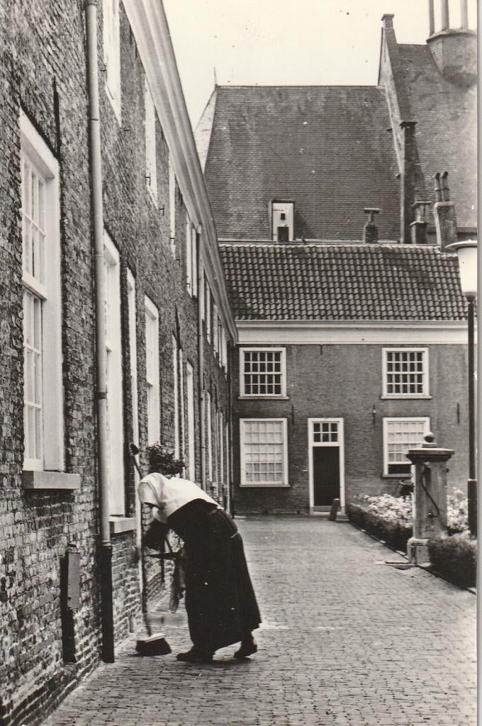 05700 Breda - het Begijnhof - 1967, Verzenden, 1960 tot 1980, Ongelopen, Noord-Brabant
