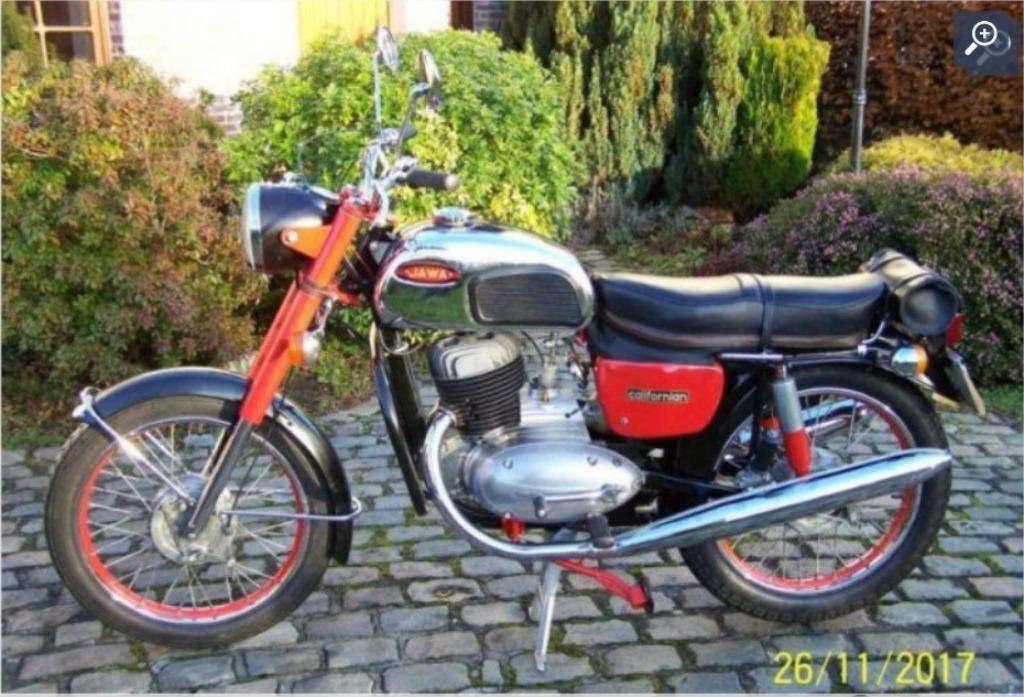 Gevraagd Jawa Californian 362 en 590, Motoren, Ophalen