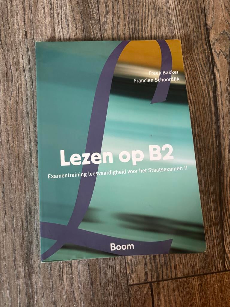 Lezen op B2 - Staatsexamen II, Ophalen of Verzenden, Gelezen, Niet van toepassing