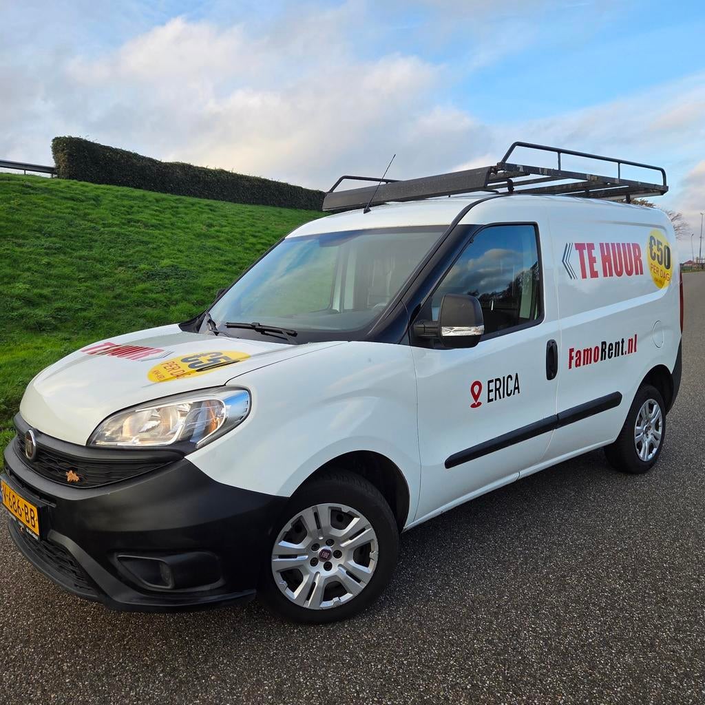 Bestelbusje huren? Fiat Doblo (Caddy formaat) - Geen Borg!