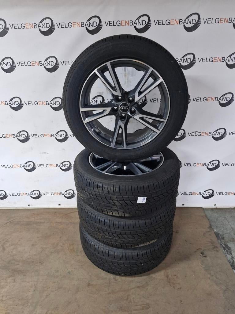 Zomerset Audi Q5 FY 235 55 19 zgan 5x112 66.5 zomerbanden, 19 inch, Gebruikt, Banden en Velgen, Ophalen of Verzenden