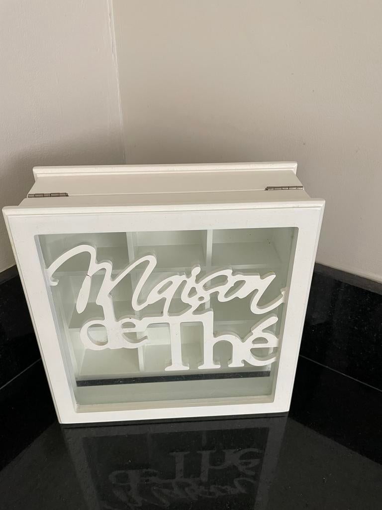 Riviera Maison thee bewaarbox, Ophalen of Verzenden, Zo goed als nieuw
