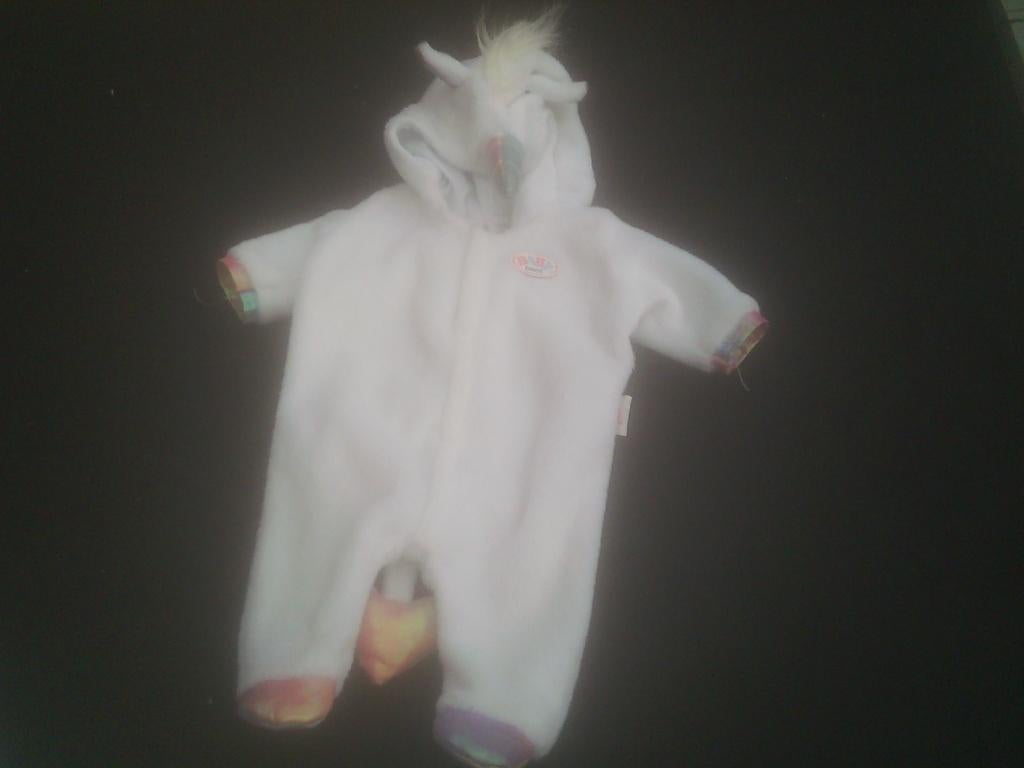 Baby Born Kleding Setje Unicorn, Verzenden, Zo goed als nieuw, Babypop