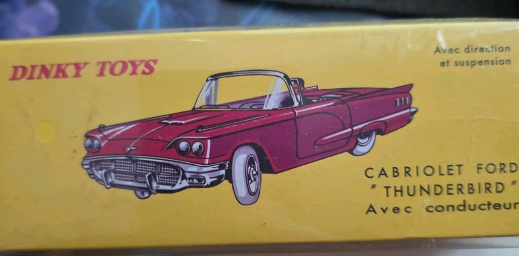 Dinky Toys Ford Thunderbird Cabriolet, Gebruikt, Info@meccano.com, Ophalen of Verzenden, Meccano LTD
