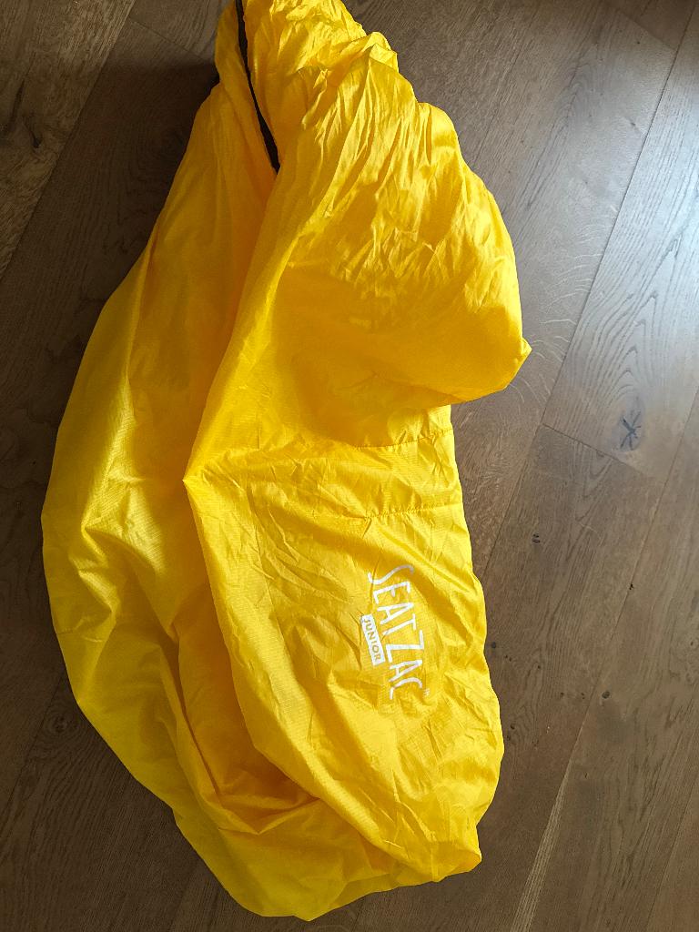 Seatzac junior, Ophalen of Verzenden, Gebruikt, Geel, Zitzak