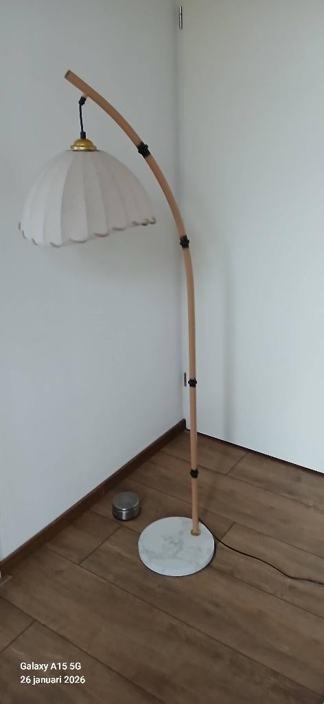 Lamp japandi, Ophalen, Zo goed als nieuw, Japandi, 75 cm of meer