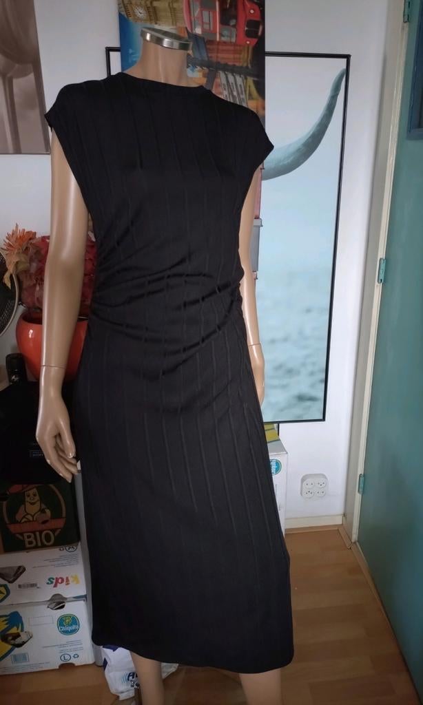 Mooie zwarte lange jurk van Primark maat M 38 40, Maat 38/40 (M), Primark, Zwart, Ophalen of Verzenden