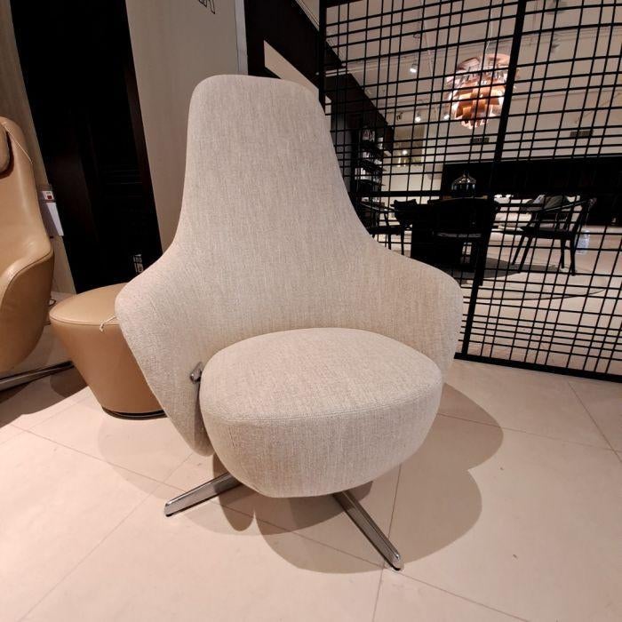 B&B Italia Harbor Laidback fauteuil, Huis en Inrichting, Fauteuils, Ophalen of Verzenden, 50 tot 75 cm