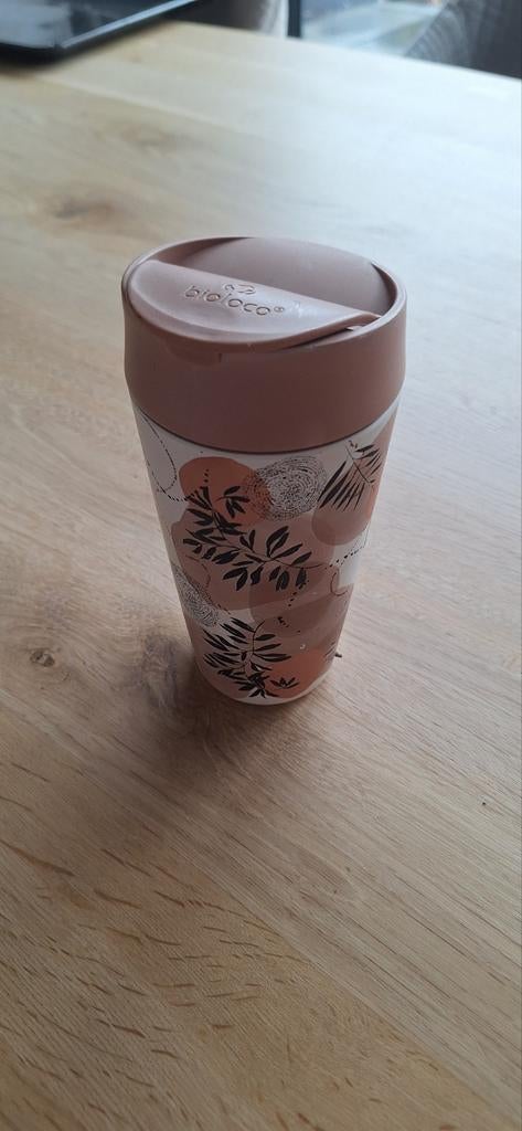 Koffiebeker to go, Ophalen of Verzenden, Zo goed als nieuw, Overige stijlen, Kop(pen) en/of Schotel(s)