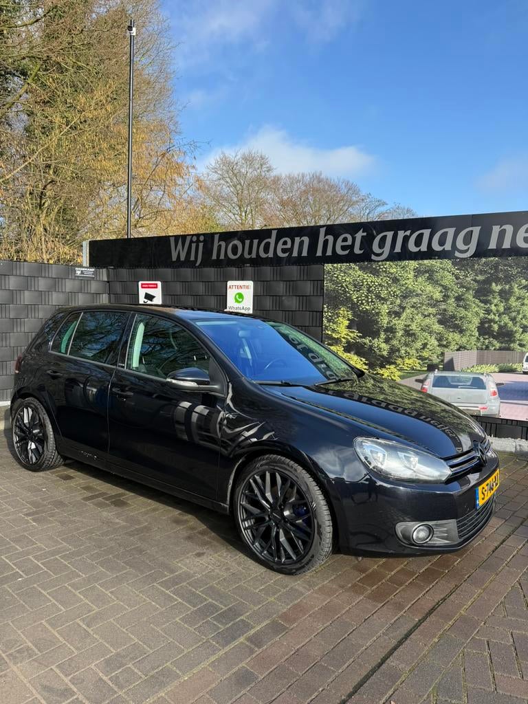 Volkswagen Golf VI R-Line 1.4 TSI 90KW 2011 Zwart, Auto's, 4 cilinders, Handgeschakeld, 1390 cc, 1300 kg
