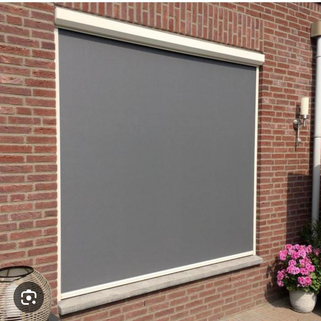 Rits screen met Somfy motor, Ophalen, Elektrische bediening