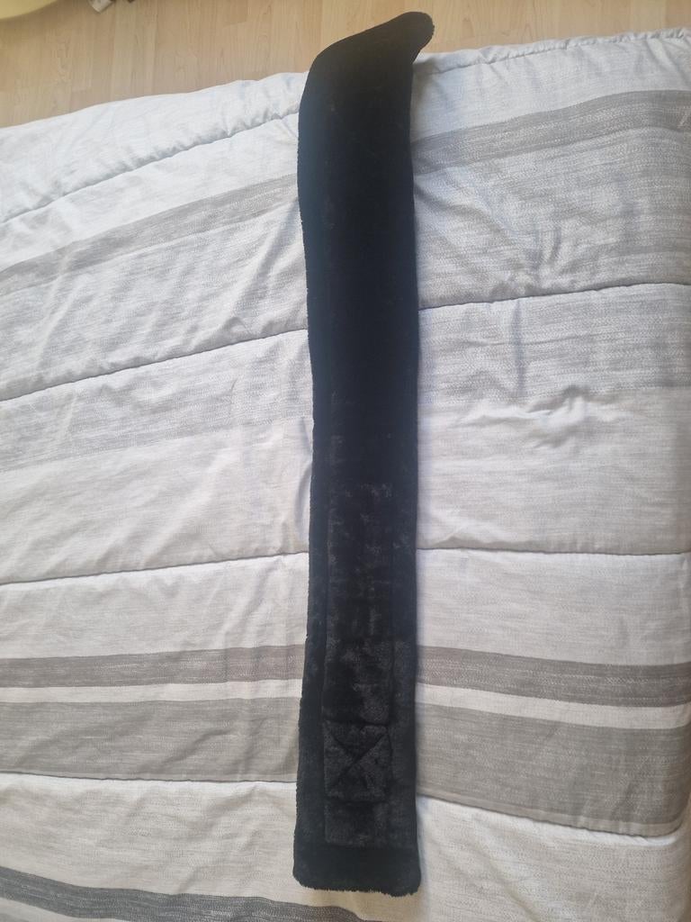 Singel met lekker zacht bondje zwart nieuw 85 cm, Dieren en Toebehoren, Ophalen of Verzenden, Nieuw, Dressuur