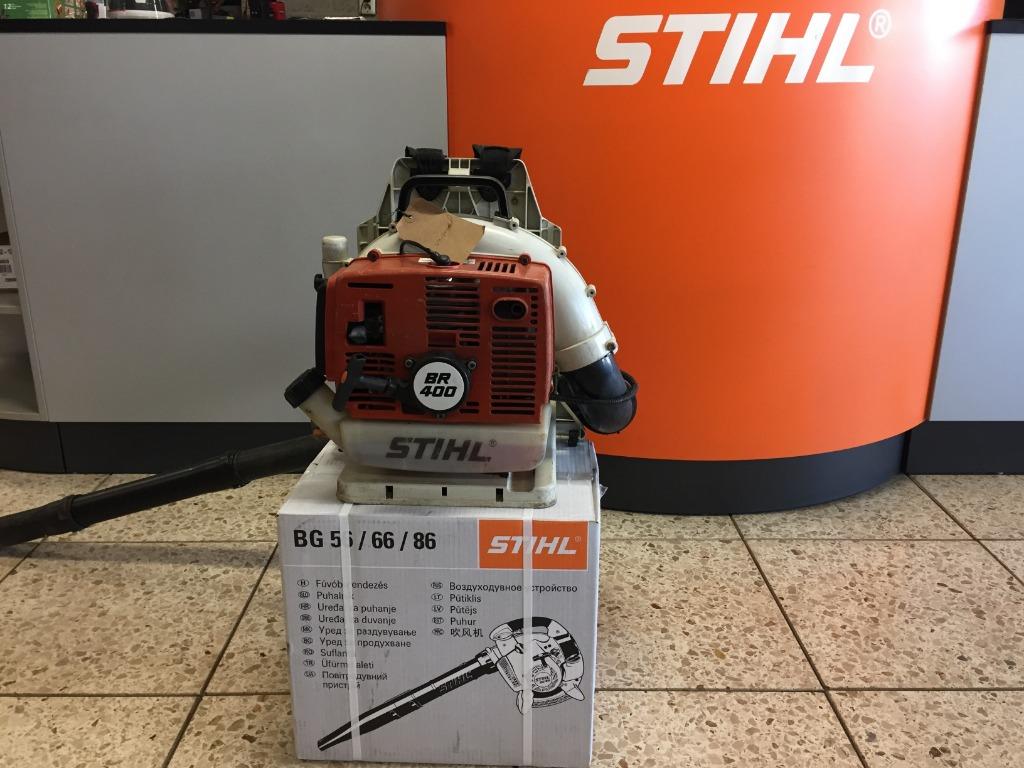 Gebruikte Stihl BR 400 Ruggedragen Bladblazer BR400 benzine