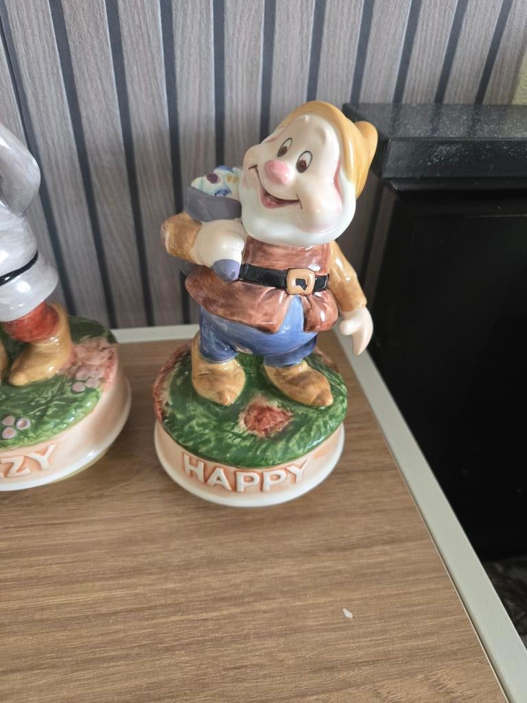 Disney Muziekdoosjes Verzameling - Originele Staat, Verzamelen, Ophalen, Sneeuwwitje of Doornroosje, Zo goed als nieuw, Beeldje of Figuurtje