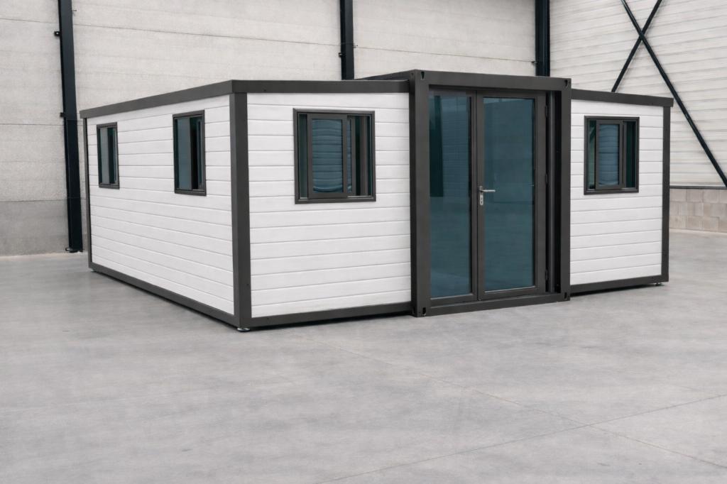 Tiny House zelf in elkaar zetten, uitklapbaar, woonunit