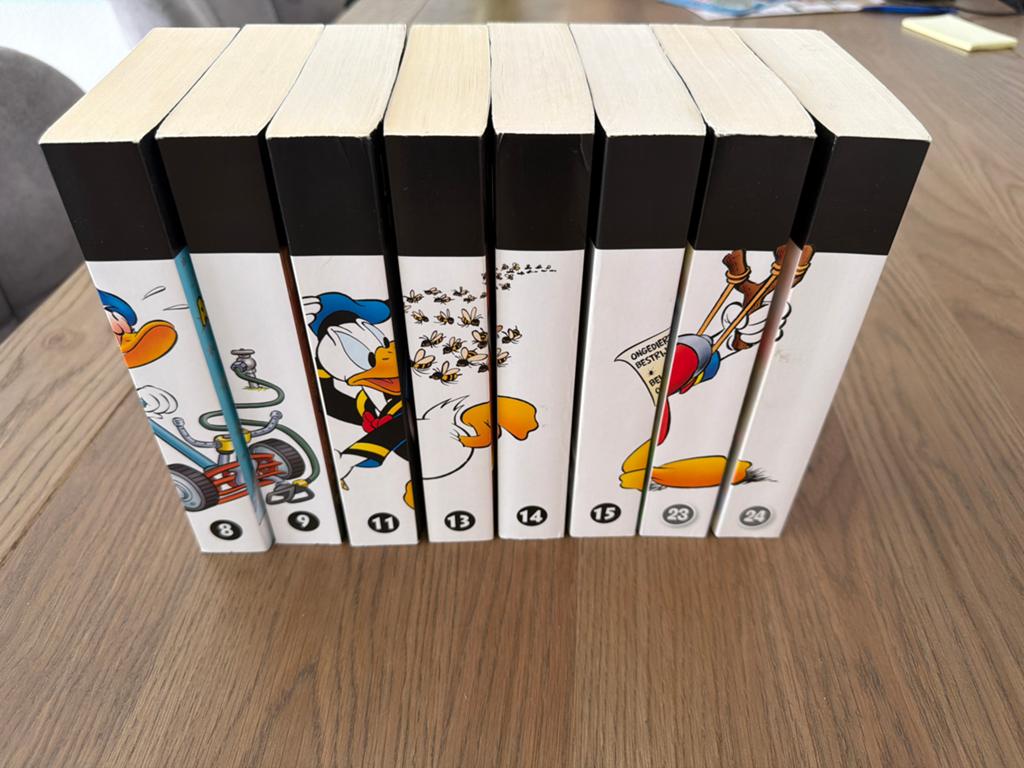 Donald Duck Themapocket - Set van 8, Meerdere stripboeken, Ophalen of Verzenden, Gelezen