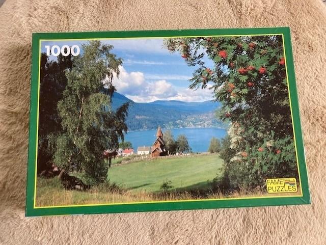 Legpuzzel fame puzzles scandinavia. 1000 Stukjes, nieuw, Hobby en Vrije tijd, Denksport en Puzzels, Ophalen, 500 t/m 1500 stukjes