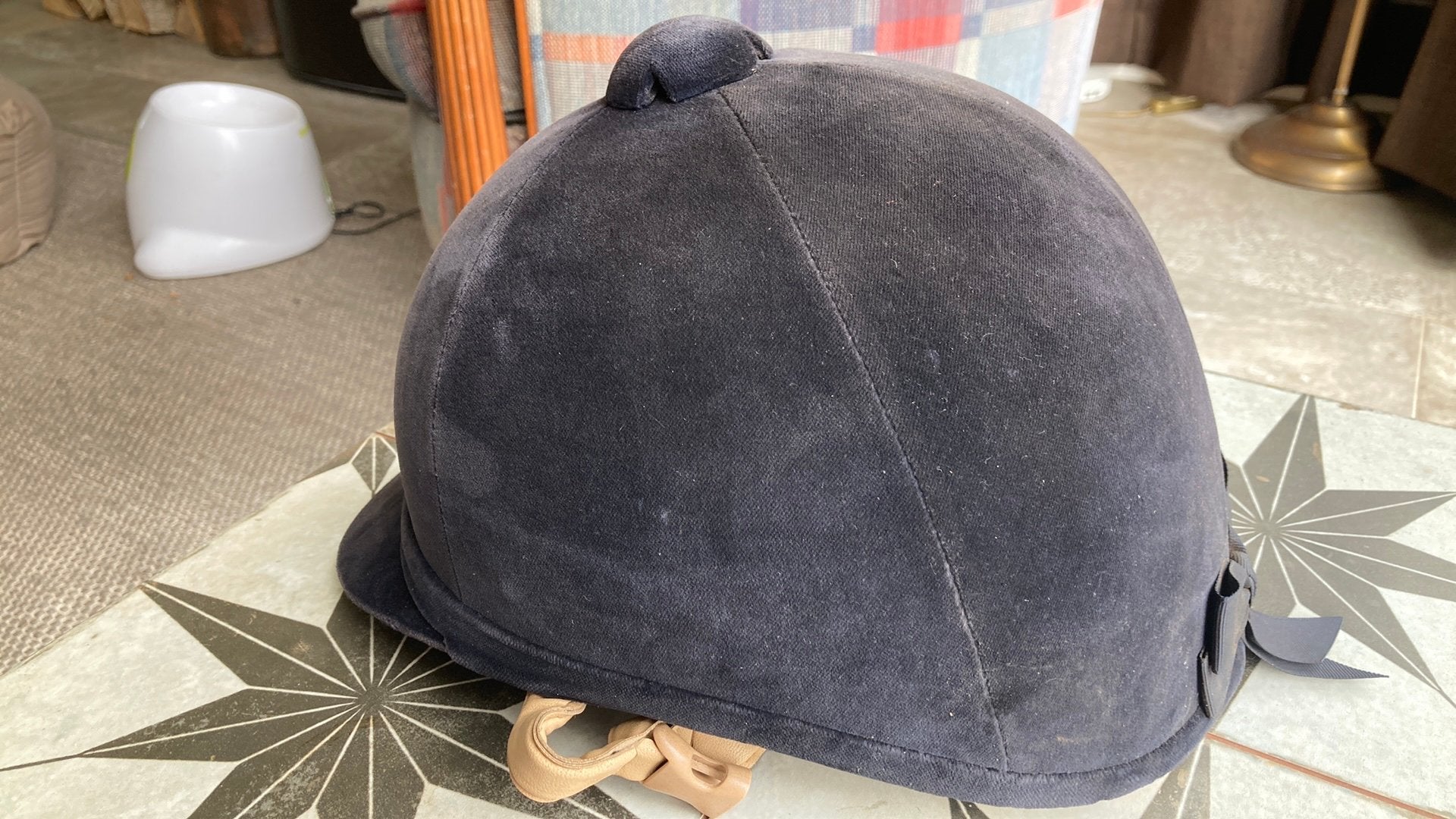 Mooie Charles Owen Hampton cap maat 56, Dieren en Toebehoren, Paardrijkleding, Ophalen of Verzenden, Zo goed als nieuw, Dressuur