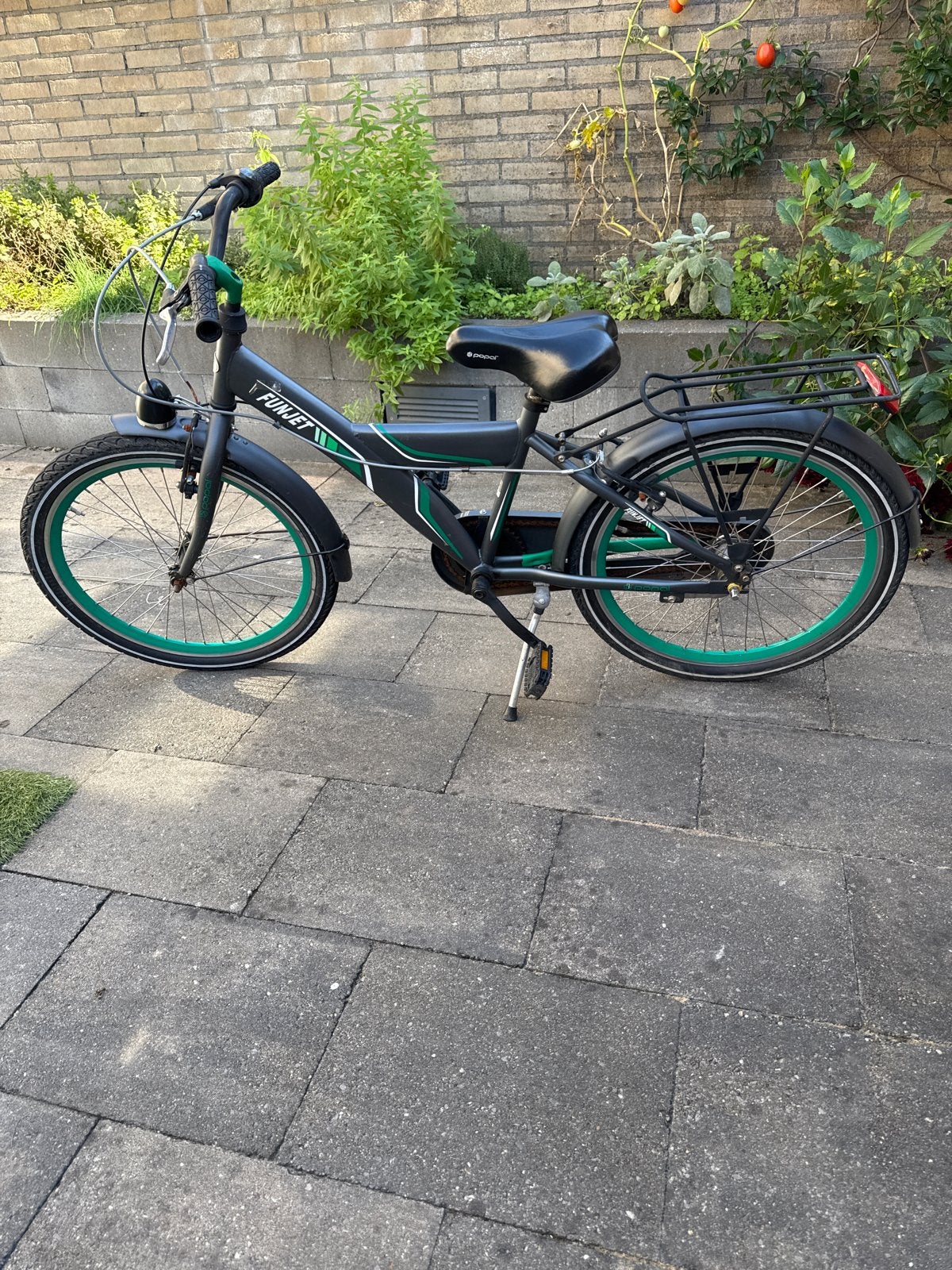 Kinderfiets 22 inch - Funjet, Ophalen, Gebruikt, Terugtraprem, 20 inch of meer