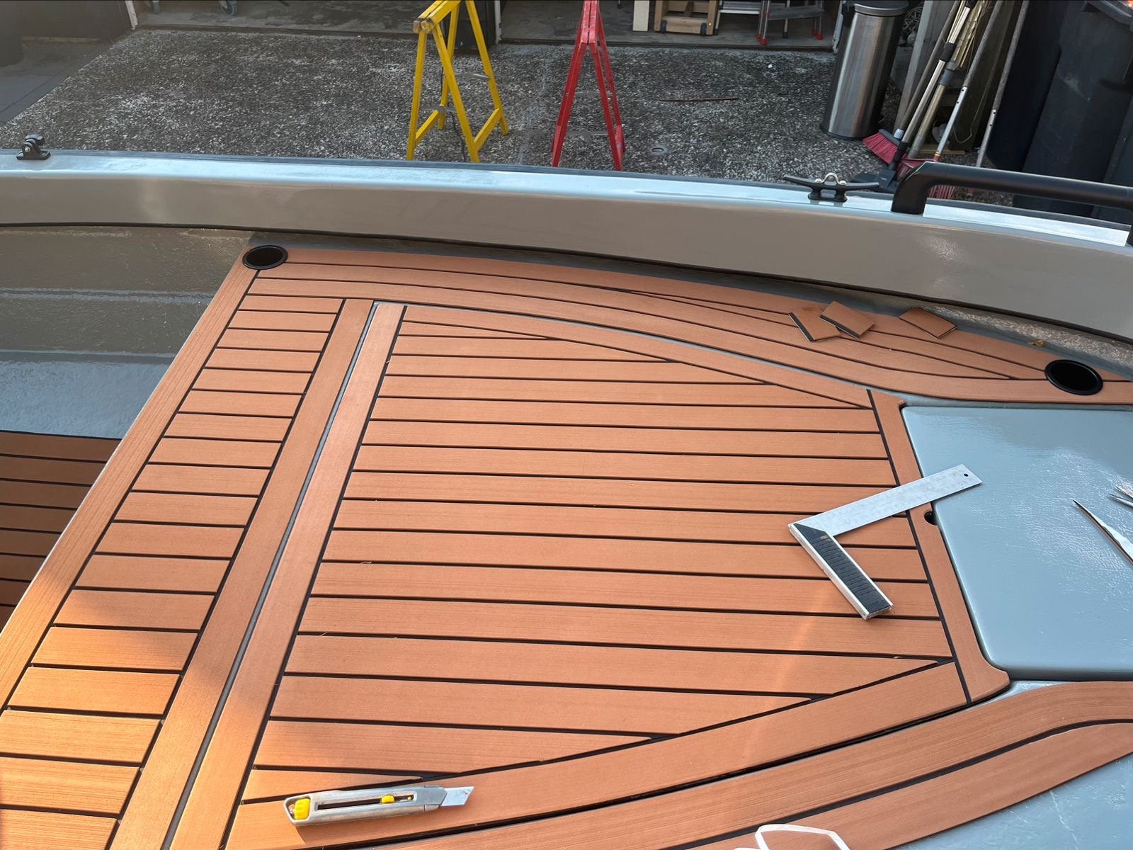 Marine teak foam | kwaliteit | 3M | zwemplateau | bootvloer, Watersport en Boten, Accessoires en Onderhoud, Ophalen of Verzenden