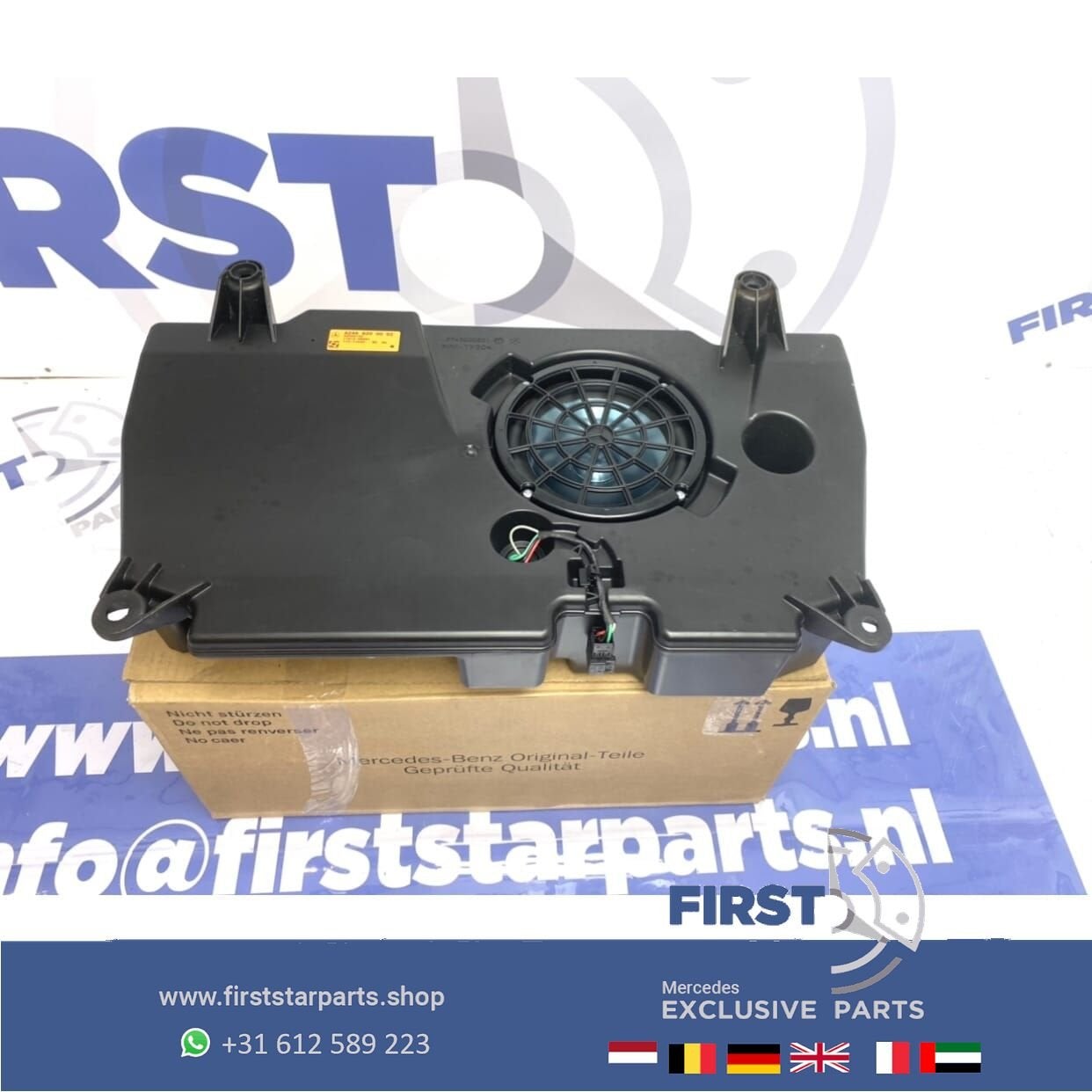 W176 A W117 CLA W156 GLA HARMAN KARDON Subwoofer + versterke, Auto diversen, Autoradio's, Ophalen of Verzenden, -, -, -