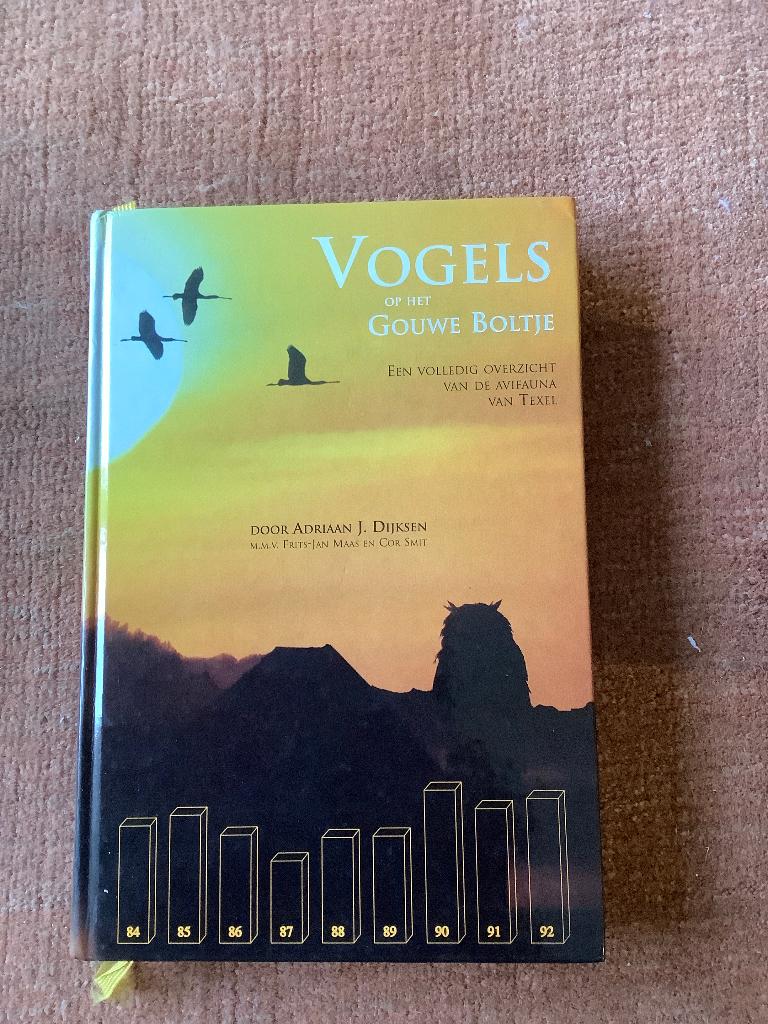 Texel, vogels op het gouwe boltje, Boeken, Ophalen of Verzenden, Gelezen
