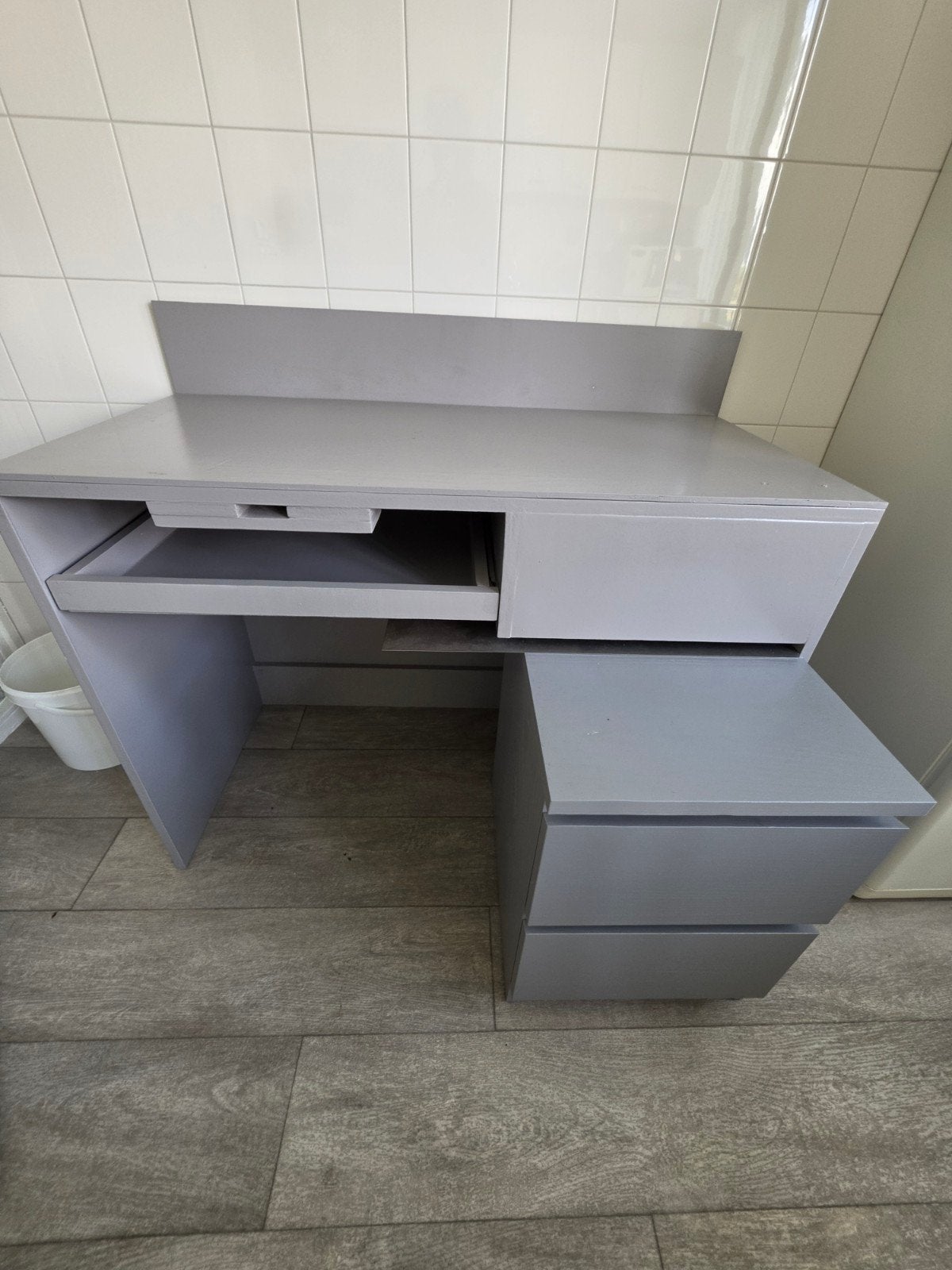 Werktafel/Bureau, Ophalen, In hoogte verstelbaar, Gebruikt