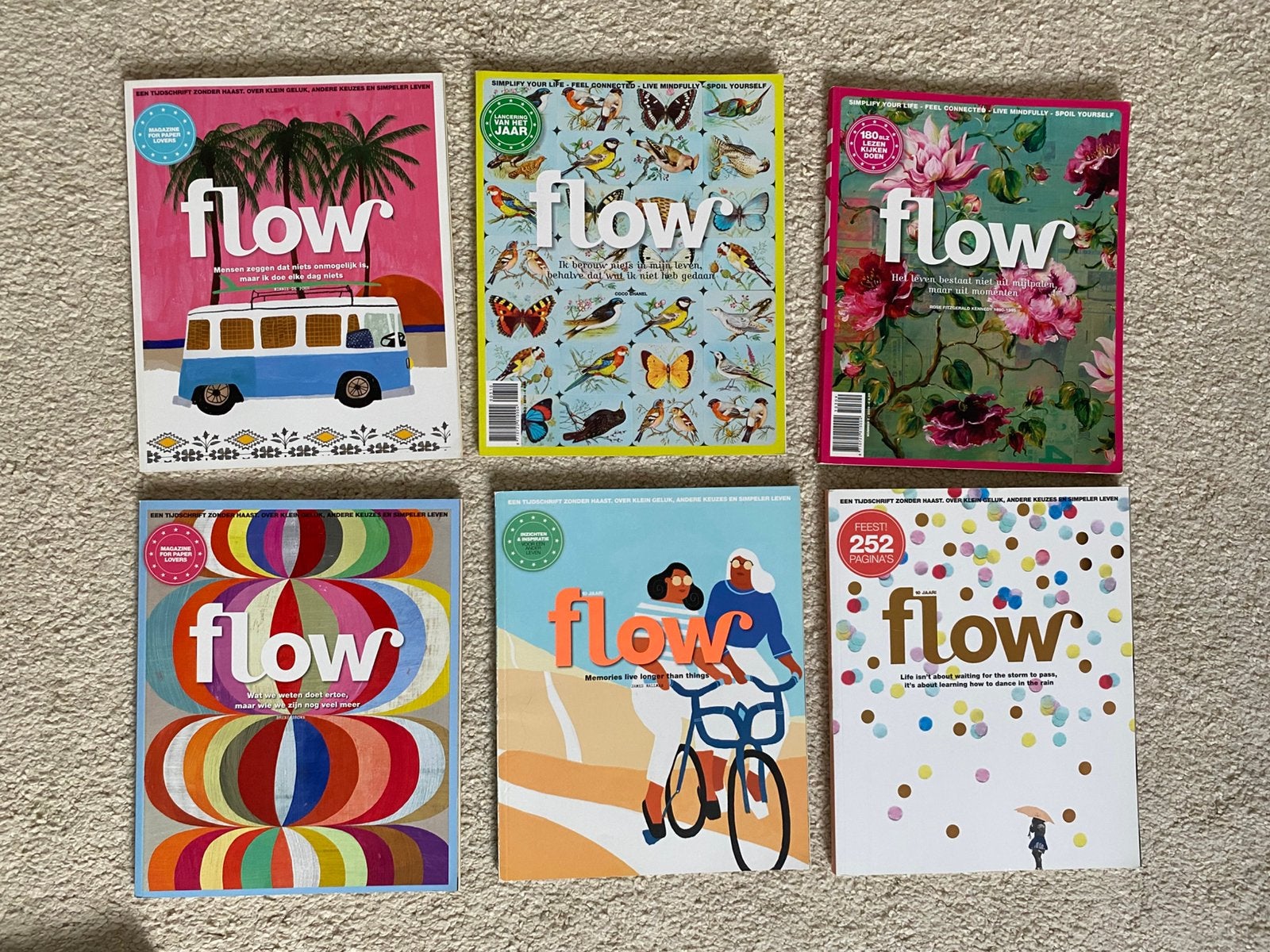 13x FLOW magazine, Boeken, Tijdschriften en Kranten, Ophalen of Verzenden, Zo goed als nieuw, Damesbladen
